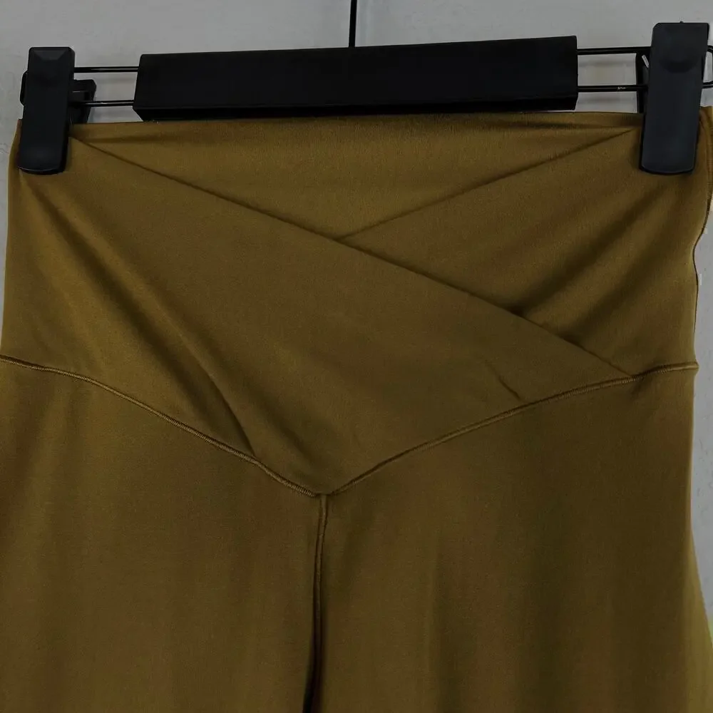 OFFLINE Aerie Real Me High Waisted Crossover 7/8 LONG Inseam Legging Medium